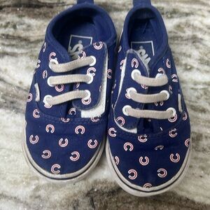 Chicago Cubs Vans toddler 7